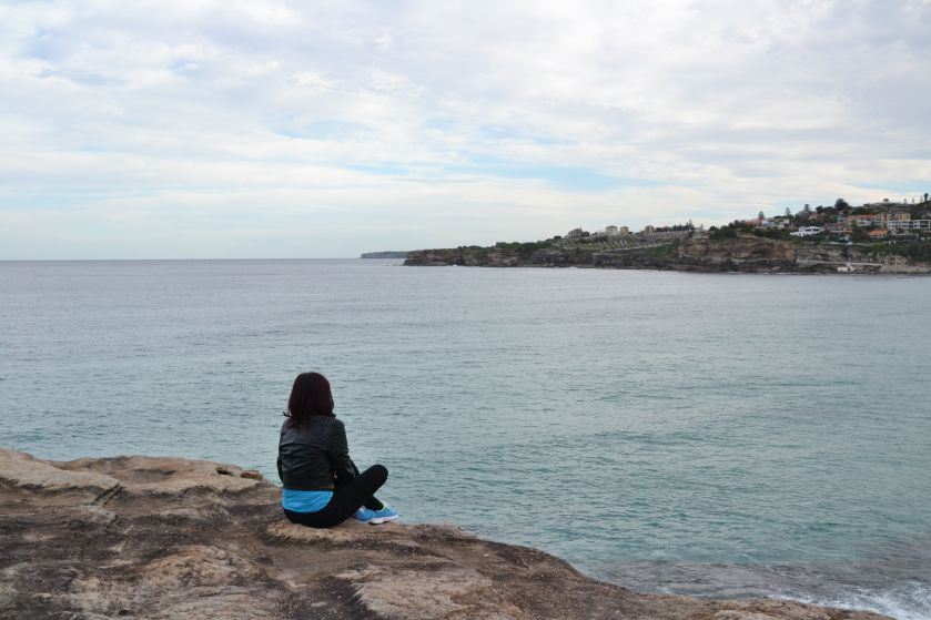 Eccomi sulla Bondi to Bronte Coastal Walk