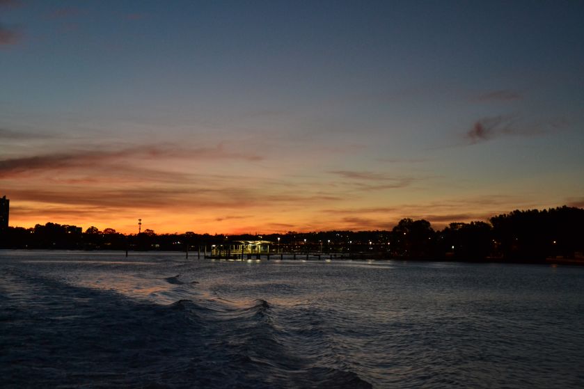 Tramonto dalla Baia di Sydney