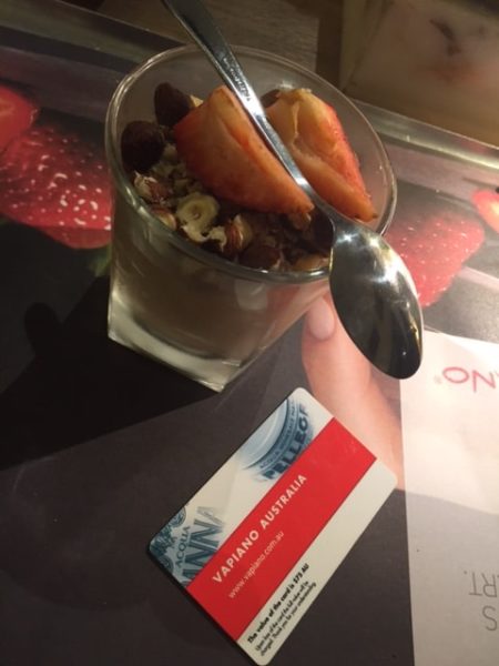 Nutella Cheesecake Vapiano