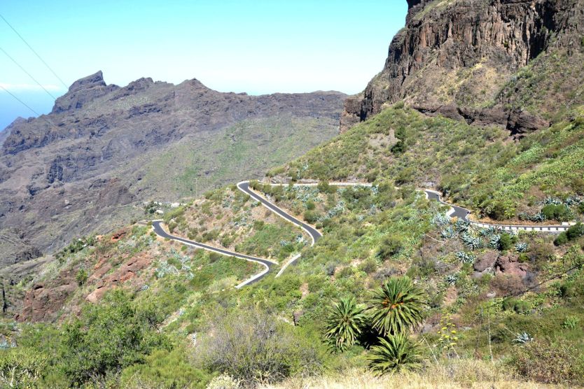 Panorama sulla Strada per Masca