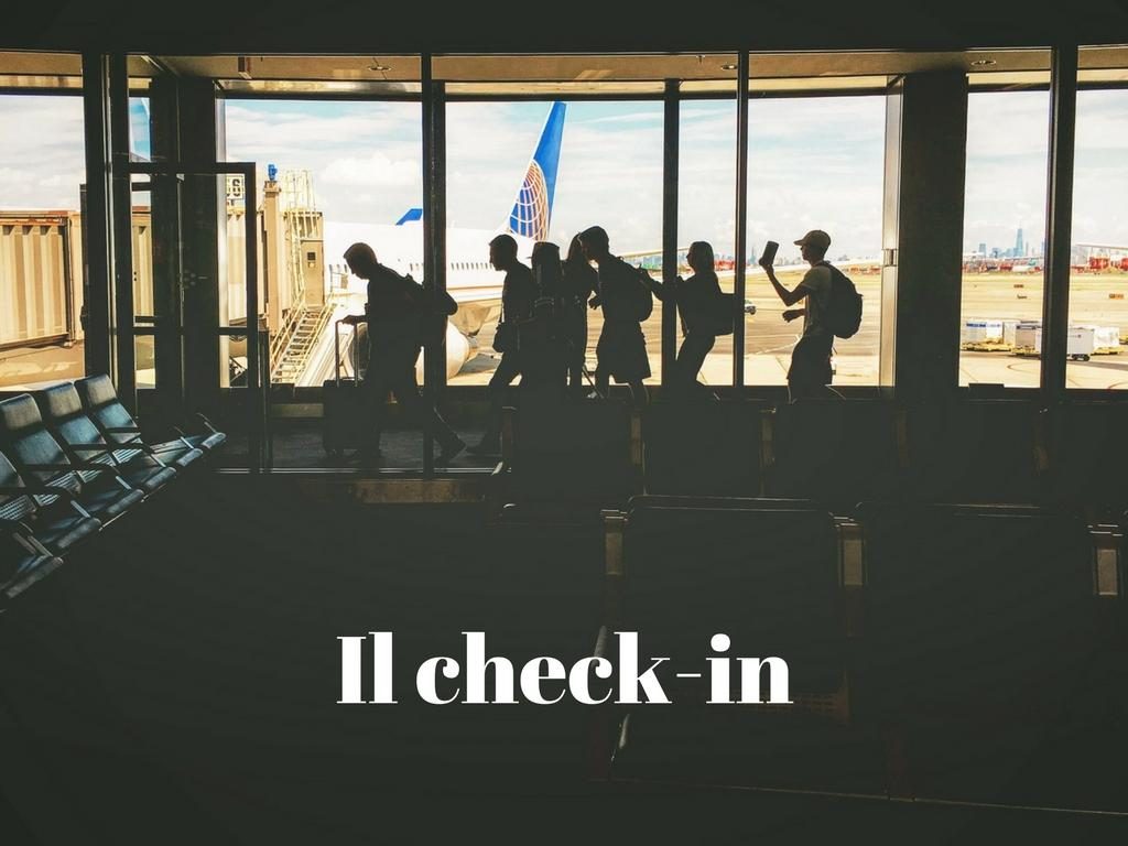 Il check-in