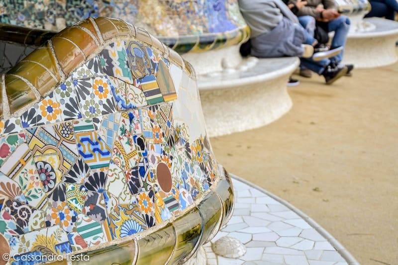 Banc De Tracadis, Parco Guell - Barcellona