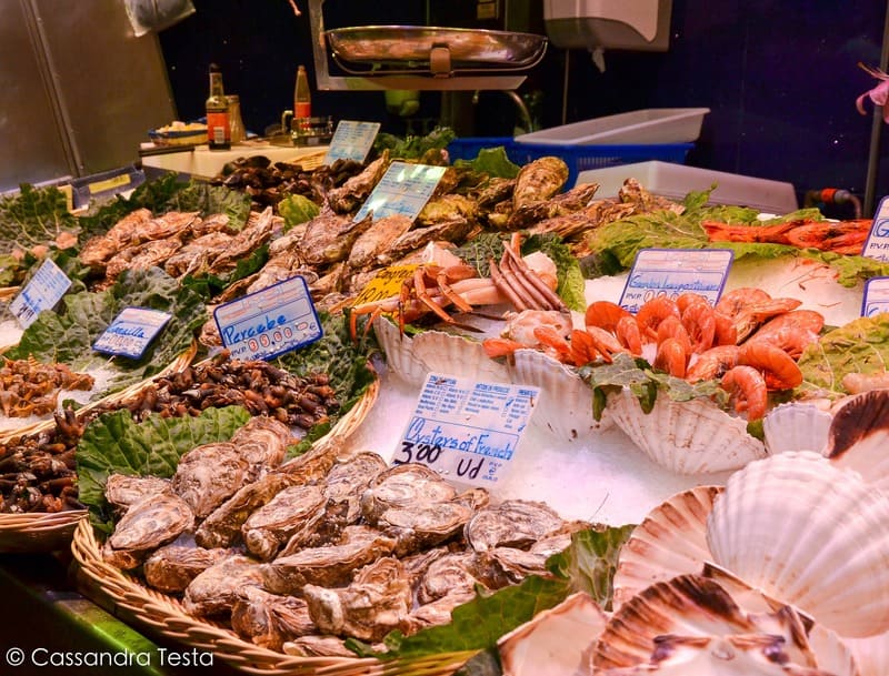 Bancone del pesce, La Bocqueria - Barcellona