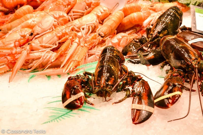 Crostacei a La Bocqueria - Barcellona