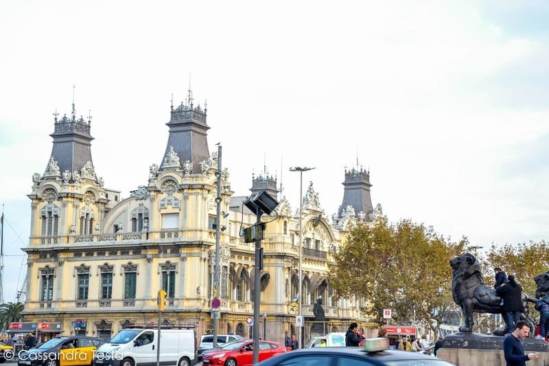 Fine de La Rambla, Barcellona