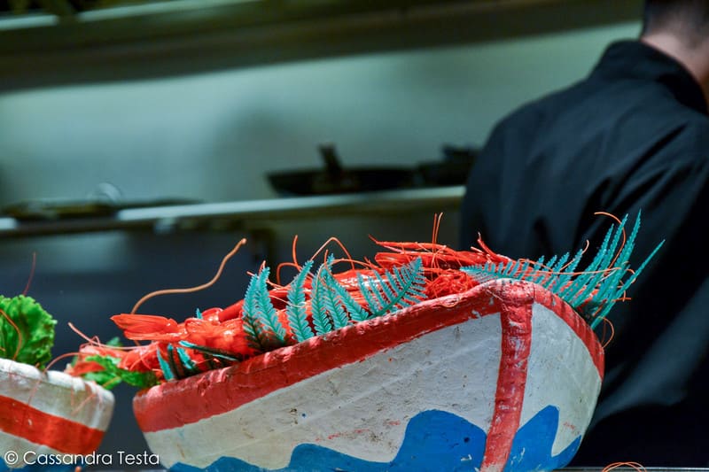 Gamberi rossi a La Bocqueria - Barcellona