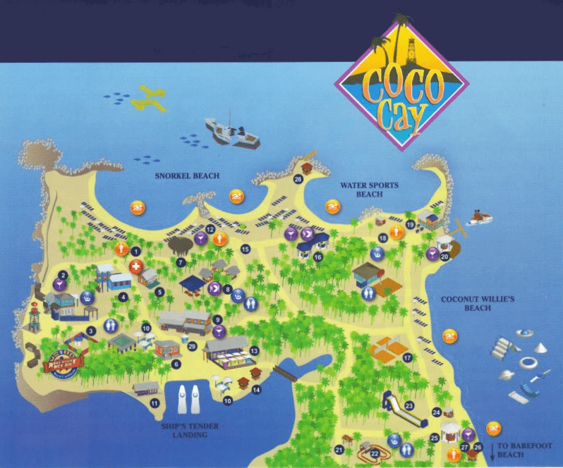 Mappa di Cococay