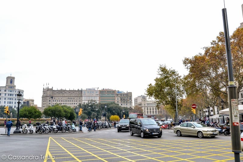 Plaza de Catalunya, Barcellona