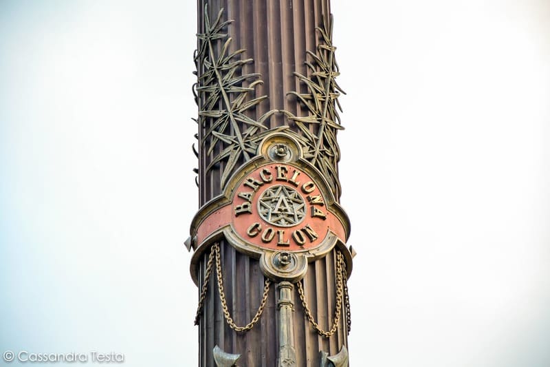 Simbolo Mirador de Colón, Barcellona