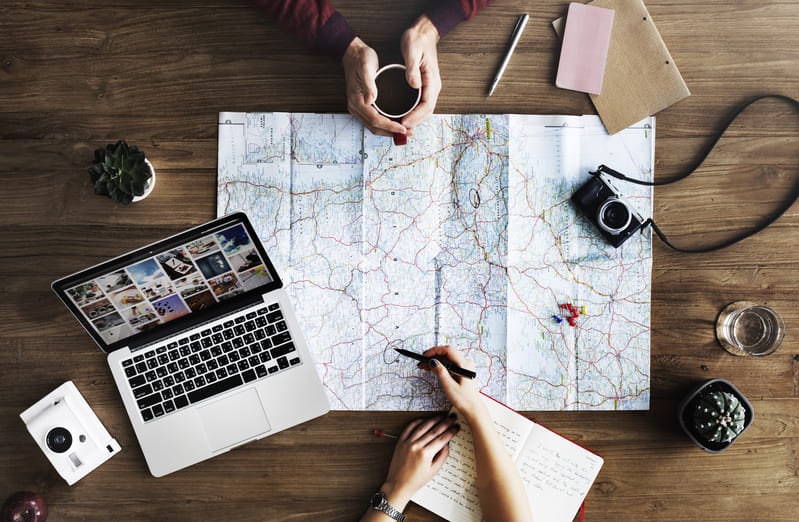 Il piano di lavoro di un Travel Blogger