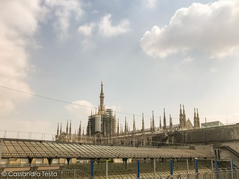 Le guglie del Duomo da Highline Galleria Milano