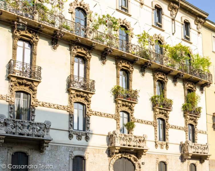 Edifici Liberty in Via Pisacane, Milano