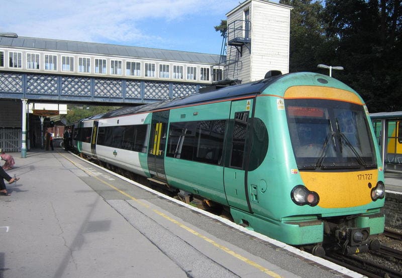 Treno da Gatwick per Londra