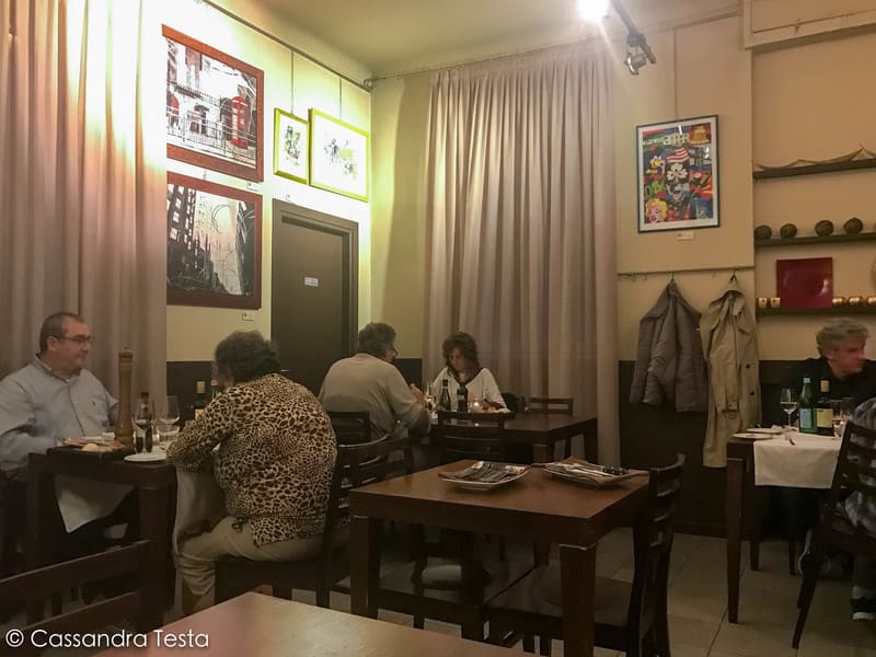 Atmosfera calda ed accogliente al ristorante I Poeti del Gusto