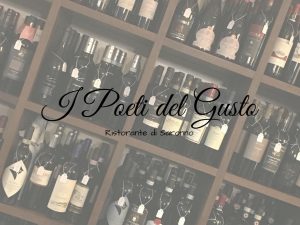 I Poeti del Gusto