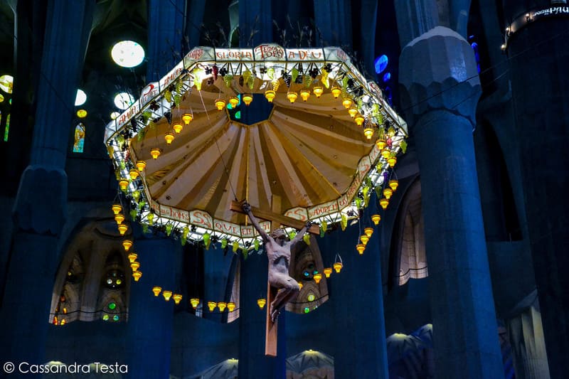 L'altare de La Sagrada Familia