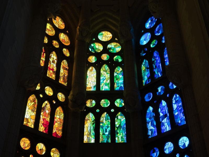 Le vetrate colorate