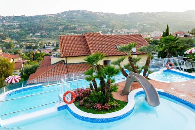 Piscina delle Cascate - Villa Giada Resort