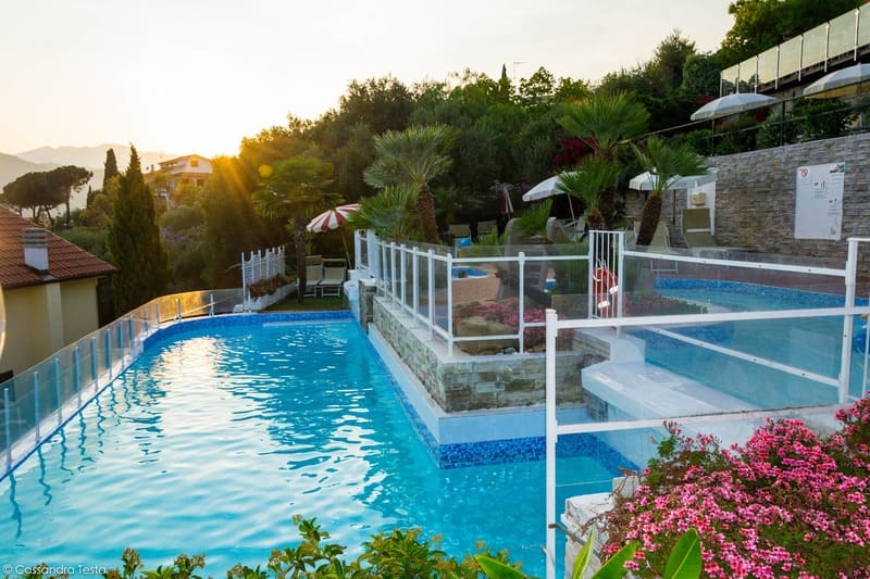 Piscina delle Cascate - Villa Giada Resort