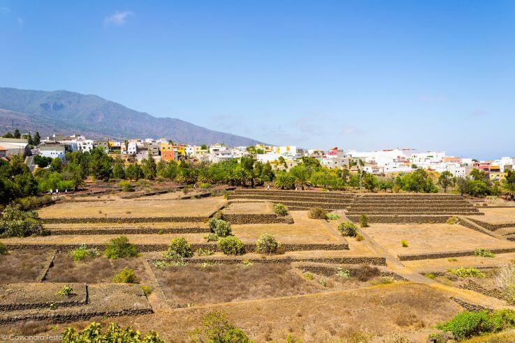 Panorama sulle piramidi di Guimar
