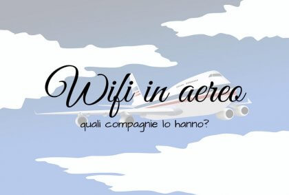 Wifi in aereo