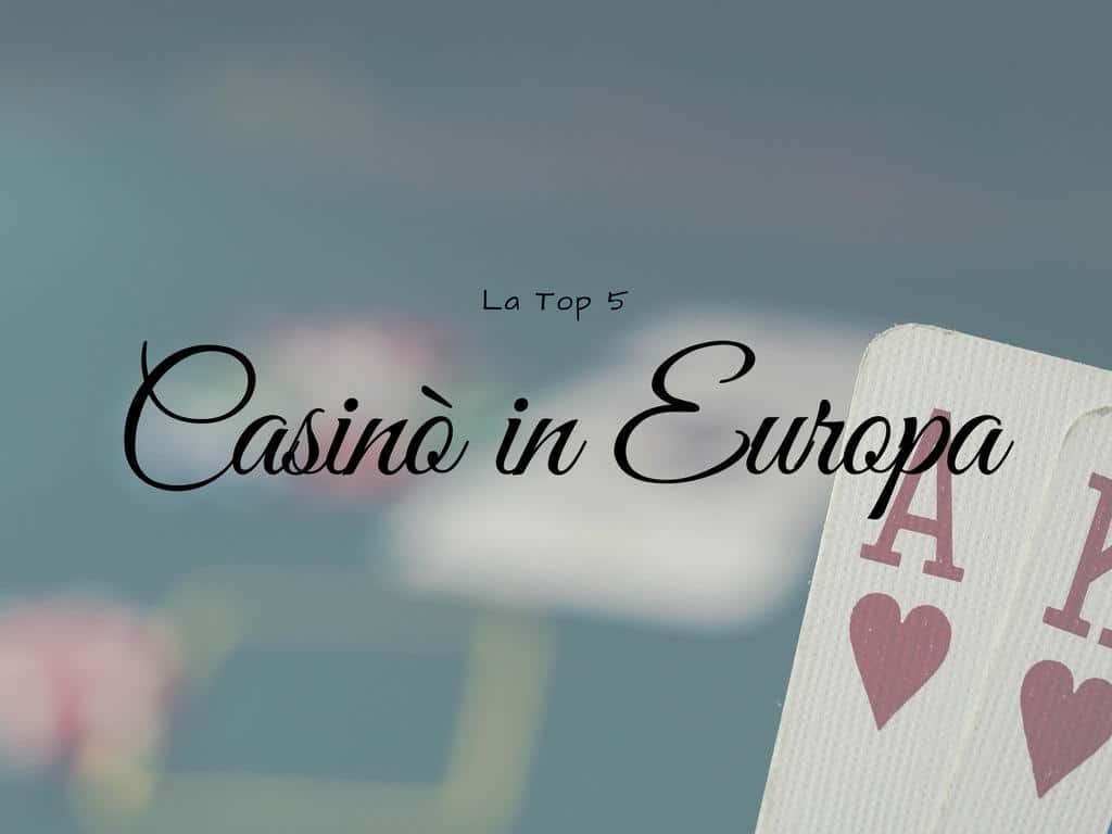 Perché Migliori Casino Europei è l'unica abilità di cui hai veramente bisogno?