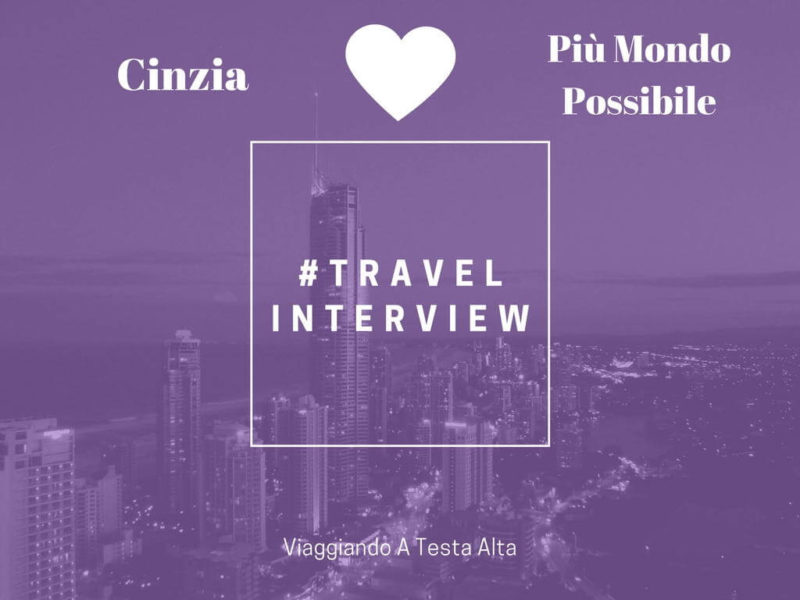 Travel Interview Cinzia