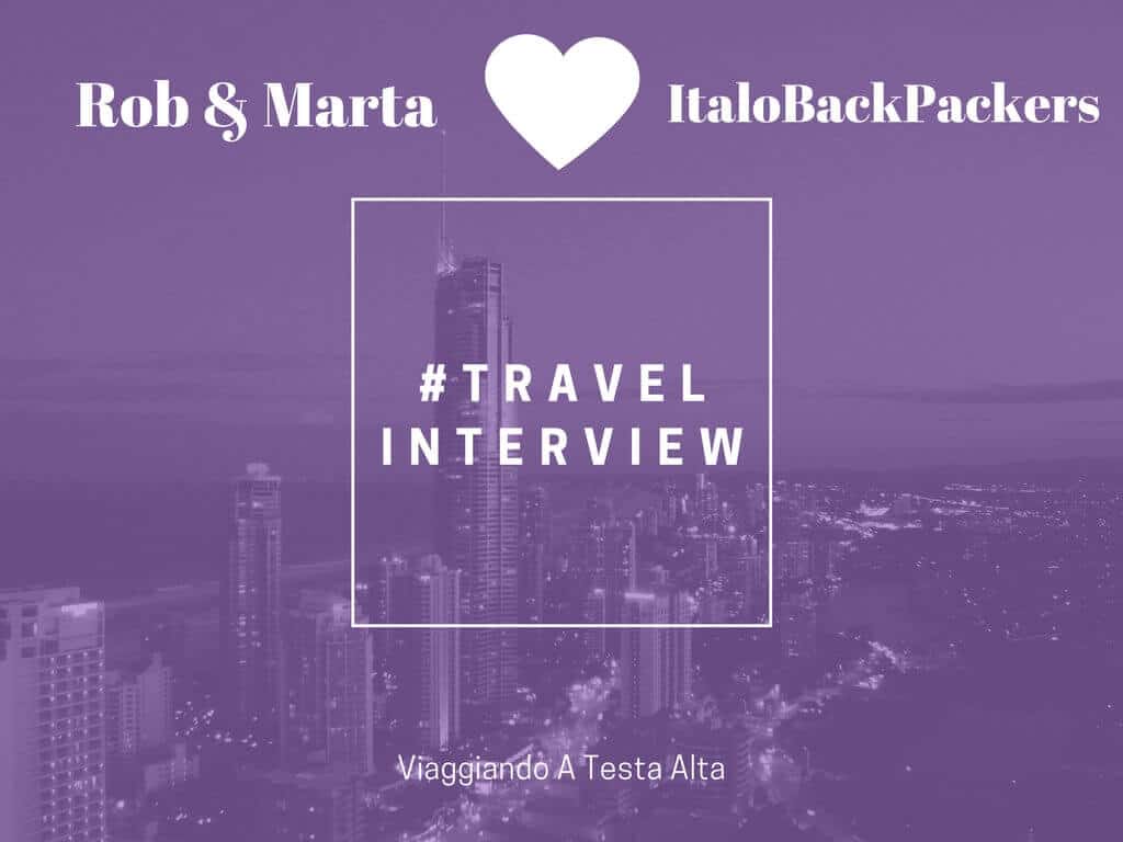 Travel Interview Rob & Marta