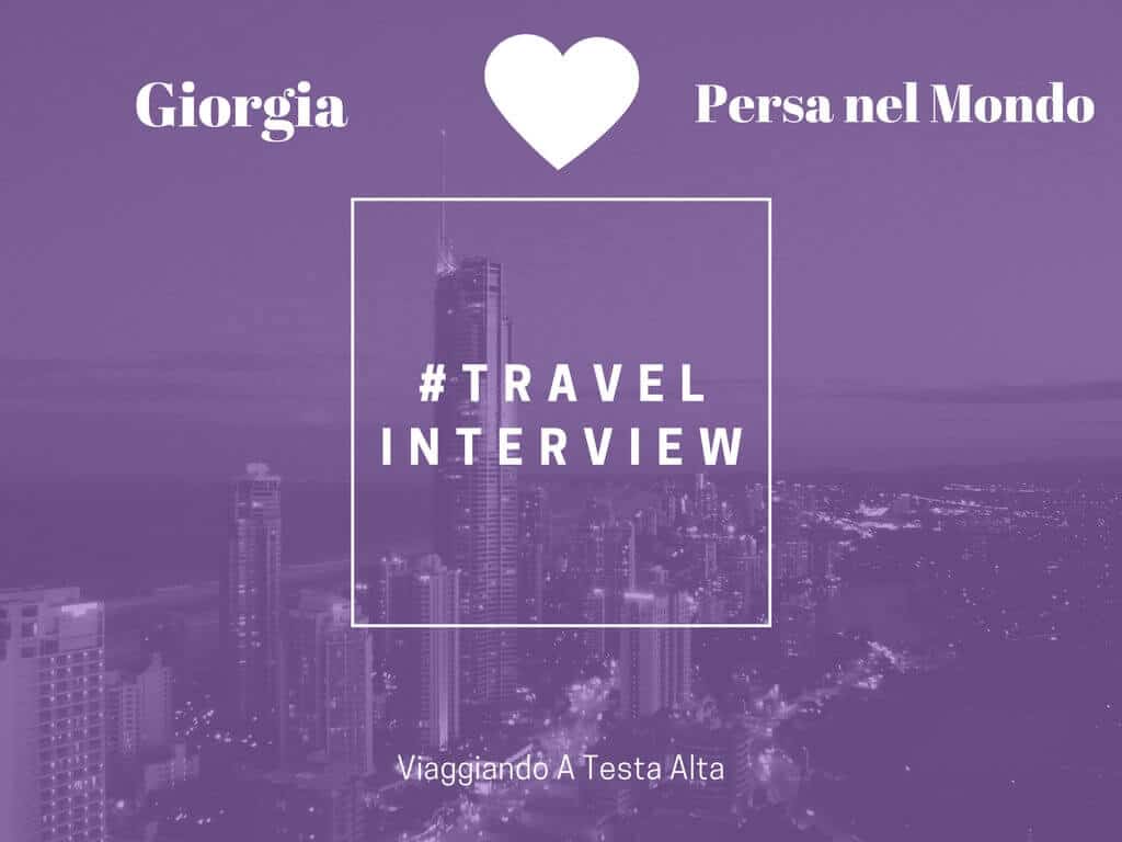 Travel Interview Giorgia