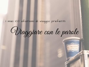 Viaggiare con le parole