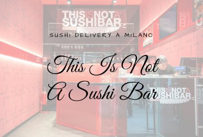 This Is Not A Sushi Bar