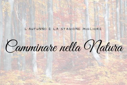 Camminare nella Natura