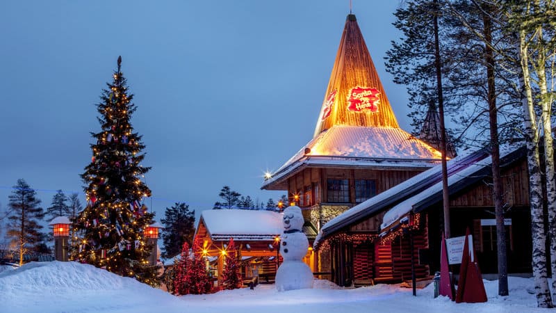 Santa Claus a Rovaniemi