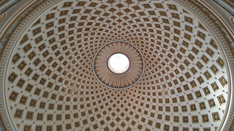 Cupola della Chiesa di Mosta, Malta