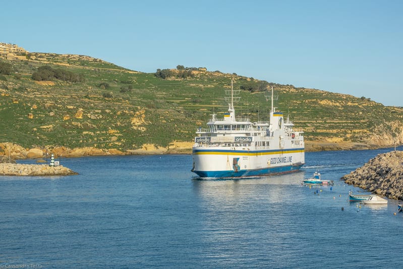 Ferry da Gozo a Malta