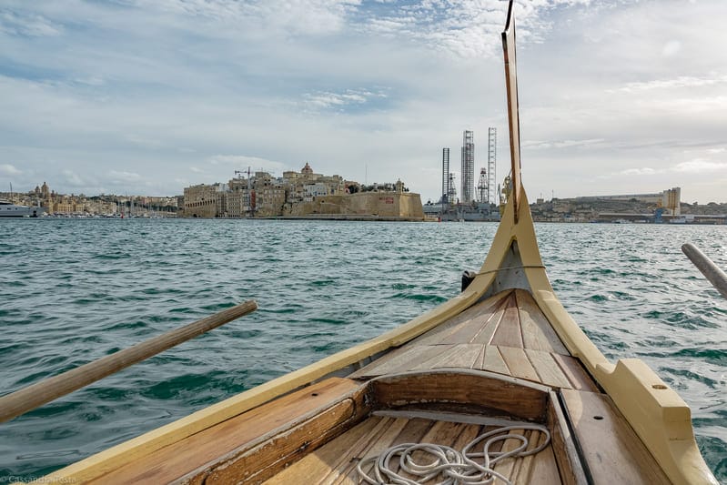 Giro a bordo di una barca tradizionale nel Grande Porto, La Valletta - Malta