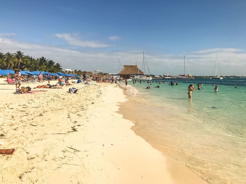 Playa Centro, Isla Mujeres