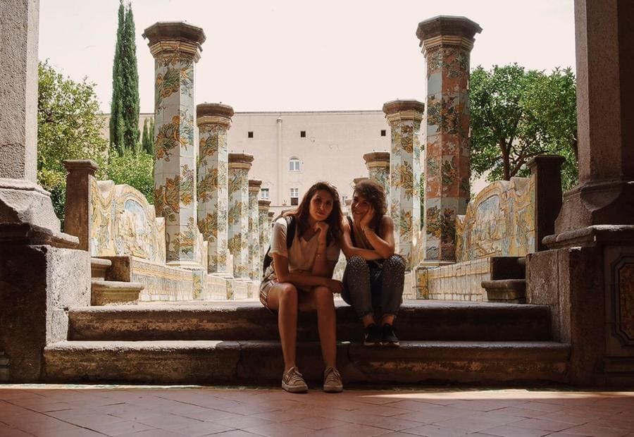 Elisa ed Alessandra a Napoli
