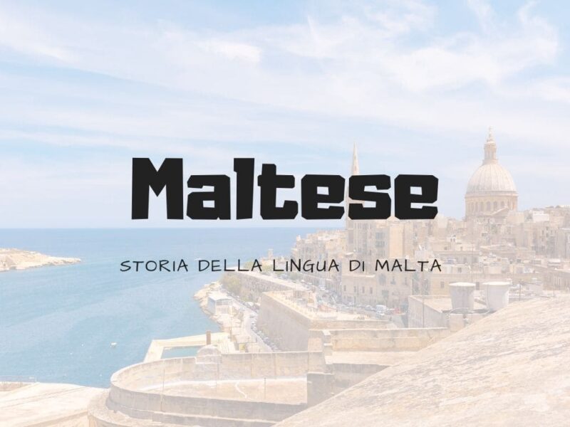 Storia della Lingua Maltese