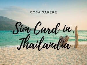 Sim Card in Thailandia