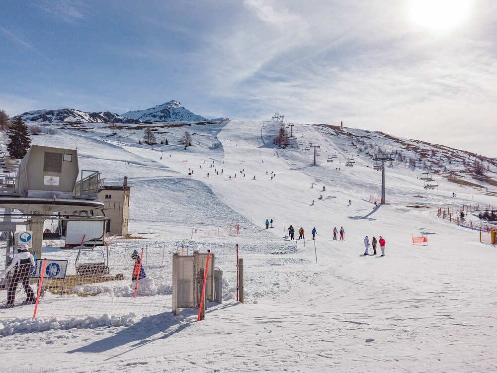 Panoramica piste da sci Madesimo