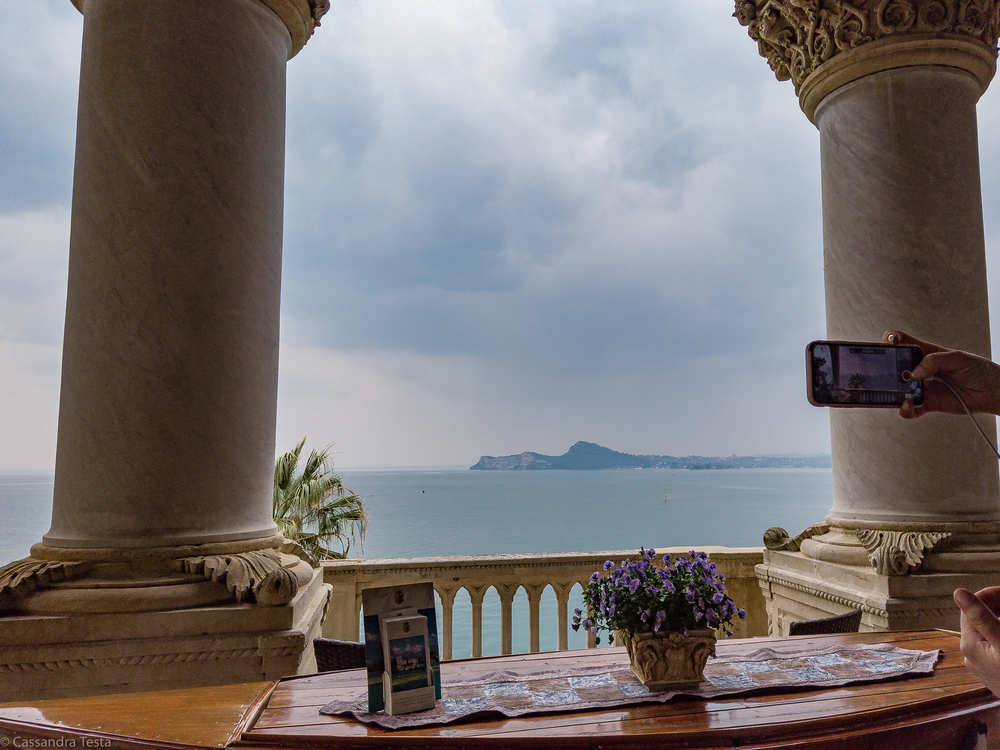 Panorama da Palazzo Isola del Garda