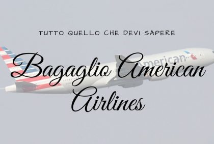 Bagaglio American Airlines