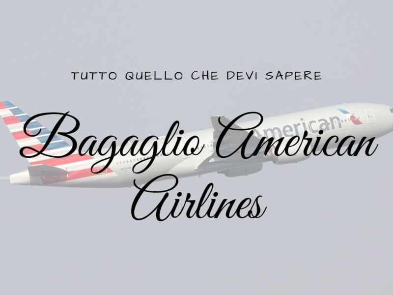 Bagaglio American Airlines