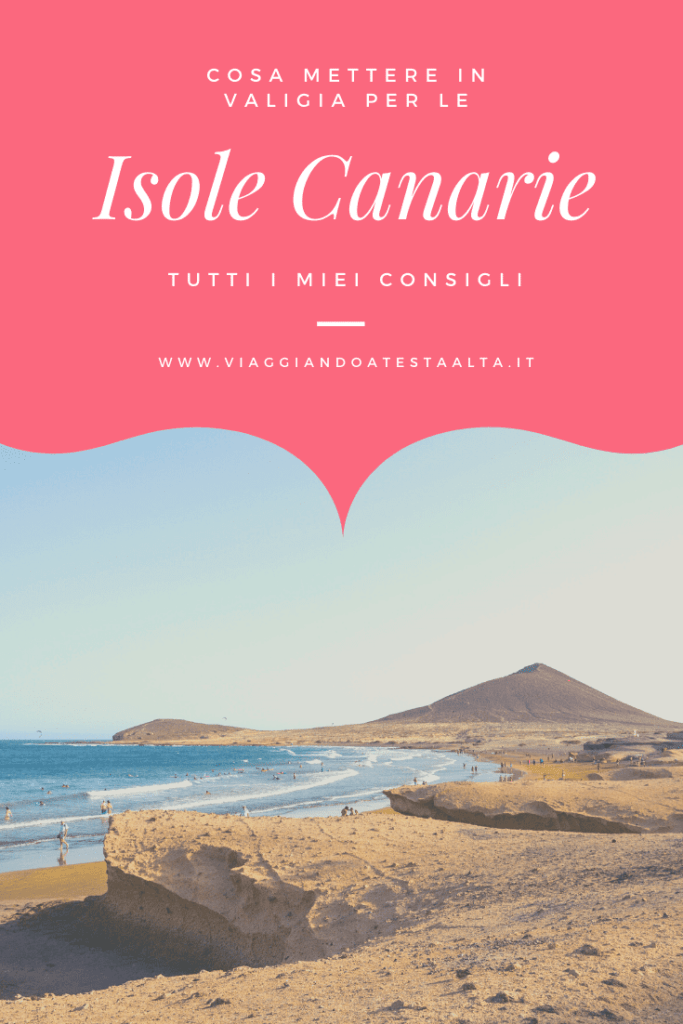 Valigia per le Isole Canarie
