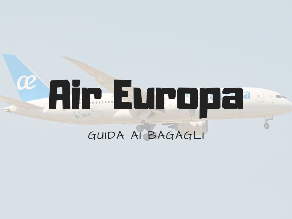 bagaglio air europa