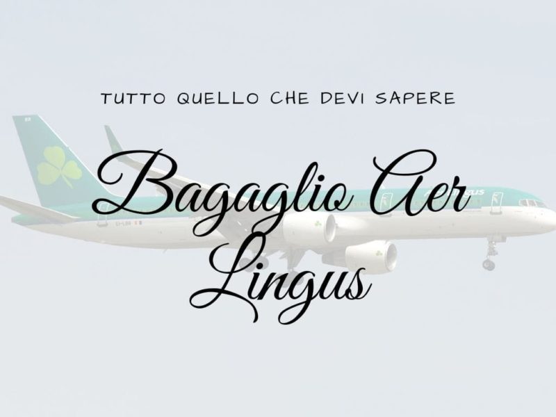 aer lingus bagaglio