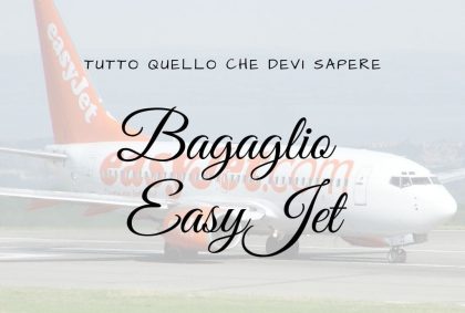 Copertina dell'articolo dedicato al bagaglio della compagnia aerea EasyJet