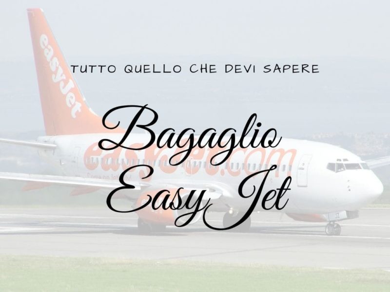Copertina dell'articolo dedicato al bagaglio della compagnia aerea EasyJet