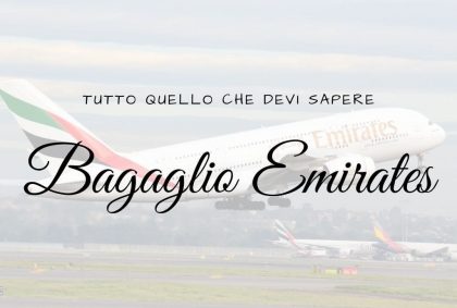 Bagaglio Emirates